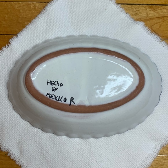 Mexican Talavera Pottery Trinket Tray/Dish - Picture 3 of 8